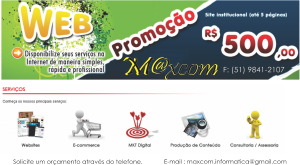 Sites Persosalizados para seu Negocio